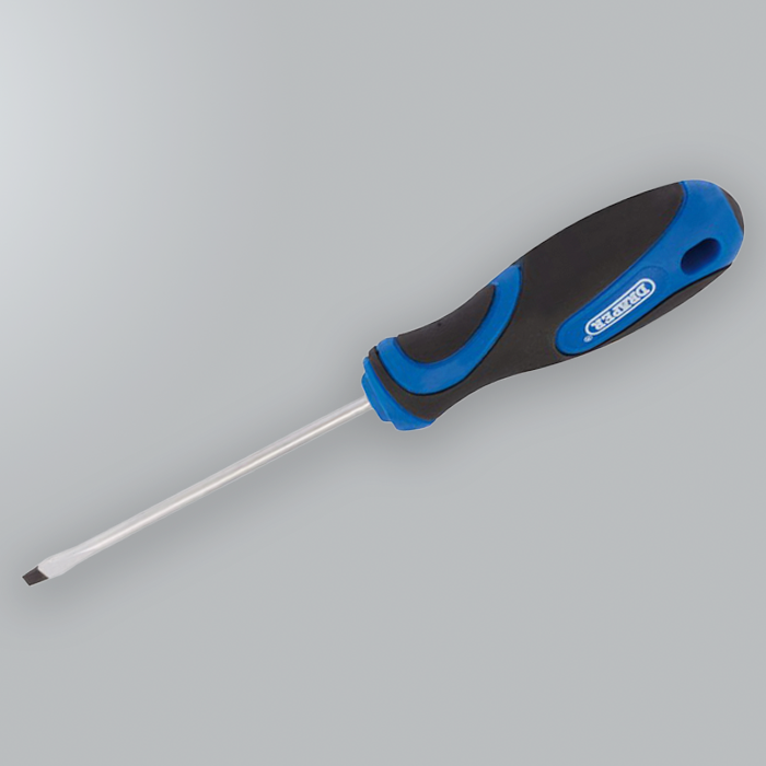 Soft grip slotted screwdriver-3.2x 75mm (266-261) Soft grip slotted screwdriver-3.2x 75mm (266-261)